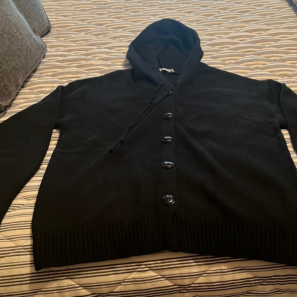 Black Royal & Reese hooded sweater